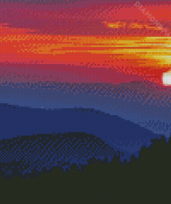 Smoky Mountain Diamond Painting