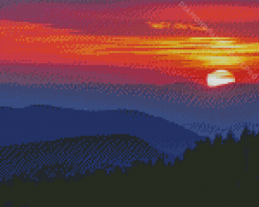 Smoky Mountain Diamond Painting