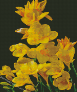 Spring Yellow Blossom Diamond Painting