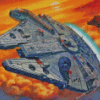 Star Wars Millennium Falcon Diamond Painting