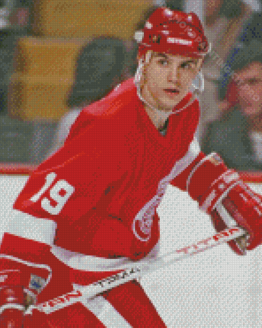 Steve Yzerman Diamond Paintings