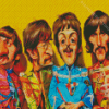The Beatles Caricature Diamond Paintings