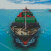 The Cargo Ship Prow Diamond Painting