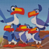 The Lion King Zazu Family Diamond Painting