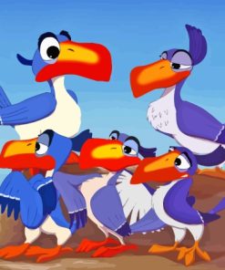 The Lion King Zazu Family Diamond Painting