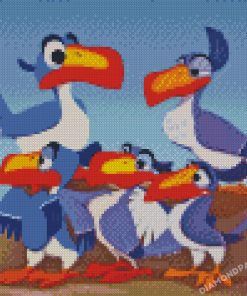 The Lion King Zazu Family Diamond Painting