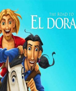 The Road To El Dorado Adventure Movie Diamond Painting