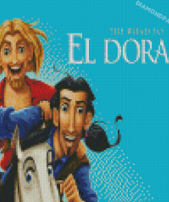 The Road To El Dorado Adventure Movie Diamond Painting