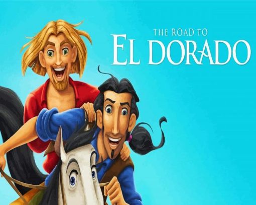 The Road To El Dorado Adventure Movie Diamond Painting