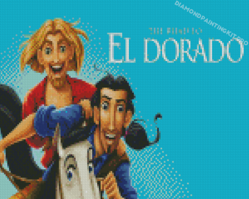 The Road To El Dorado Adventure Movie Diamond Painting