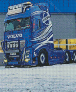 The Volvo Truck Diamond Painting
