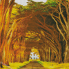 Tree Tunnel Diamond Painting