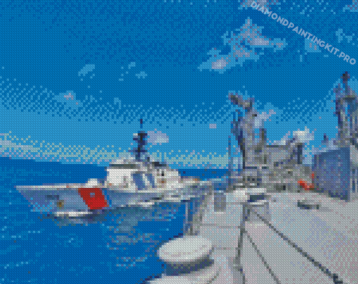 United States Coast Guard Force Diamond Painting