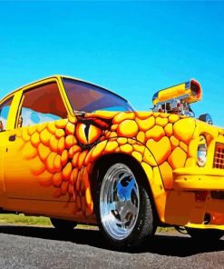 Yellow Snake Holden Torana Diamond Painting