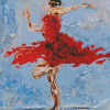 Abstract Lyrical Dancer Diamond Painting