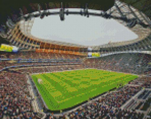 Aesthetic Tottenham Hotspur Stadium Diamond Painting