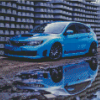 Blue Black Subaru Diamond Painting