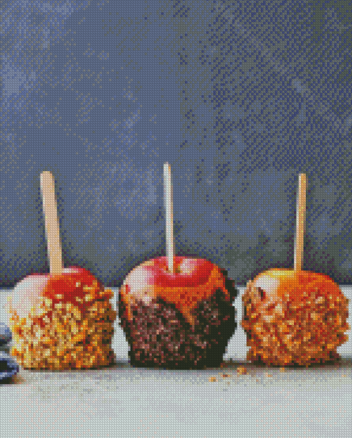 Caramel Apple Diamond Paintings