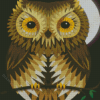 Eastern Screech Owl Diamond Painting