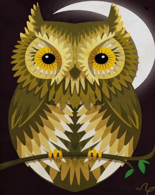 Eastern Screech Owl Diamond Painting