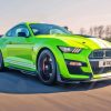 Green Mustang Shelby Gt500 Diamond Painting