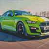 Green Mustang Shelby Gt500 Diamond Painting