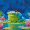 Swamp Frog Art Diamond Painting