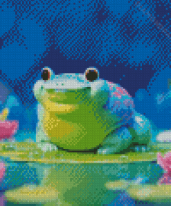 Swamp Frog Art Diamond Painting