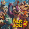 The Nut Job Movie Diamond Painting