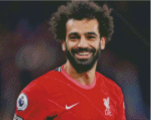 Aesthetic Mo Salah Diamond Painting