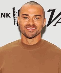 American Celebrity Jesse Williams Diamond Painting