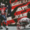 American Football Team USA Diamond Painting