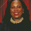 American Jurist Ketanji Brown Jackson Diamond Painting