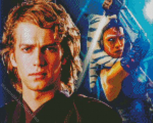 Anakin Ahsoka Diamond Painting