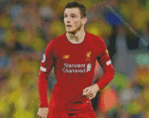 Andy Robertson Liverpool Player Diamond Painting