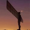 Angel of The North Sculpture In Gateshead Diamond Painting