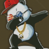 Anime Hip Hop Panda Diamond Painting