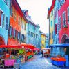 Annecy City Old Town Diamond Painting