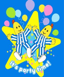 Bananas In Pajamas Party Time Diamond Painting
