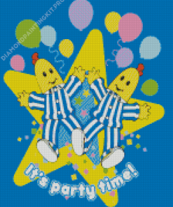 Bananas In Pajamas Party Time Diamond Painting