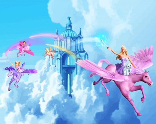 Barbie and The Magic of Pegasus Diamond Painting