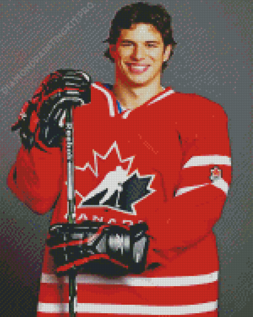 Canada Ice Hockey Player Sidney Crosby Diamond Painting