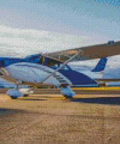 Cessna 182 Plane Diamond Painting