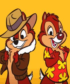 Chip N Dale Animation Diamond Painting