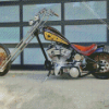 Chopper Motorbike Diamond Painting