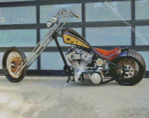 Chopper Motorbike Diamond Painting