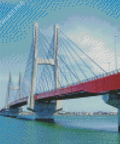 Choshi Bridge In Japan Diamond Painting