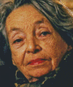 Close Up Marguerite Duras Diamond Painting