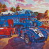 Cobra Le Mans Cars Diamond Painting