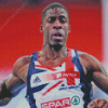 Dwain Chambers Athlete Diamond Painting